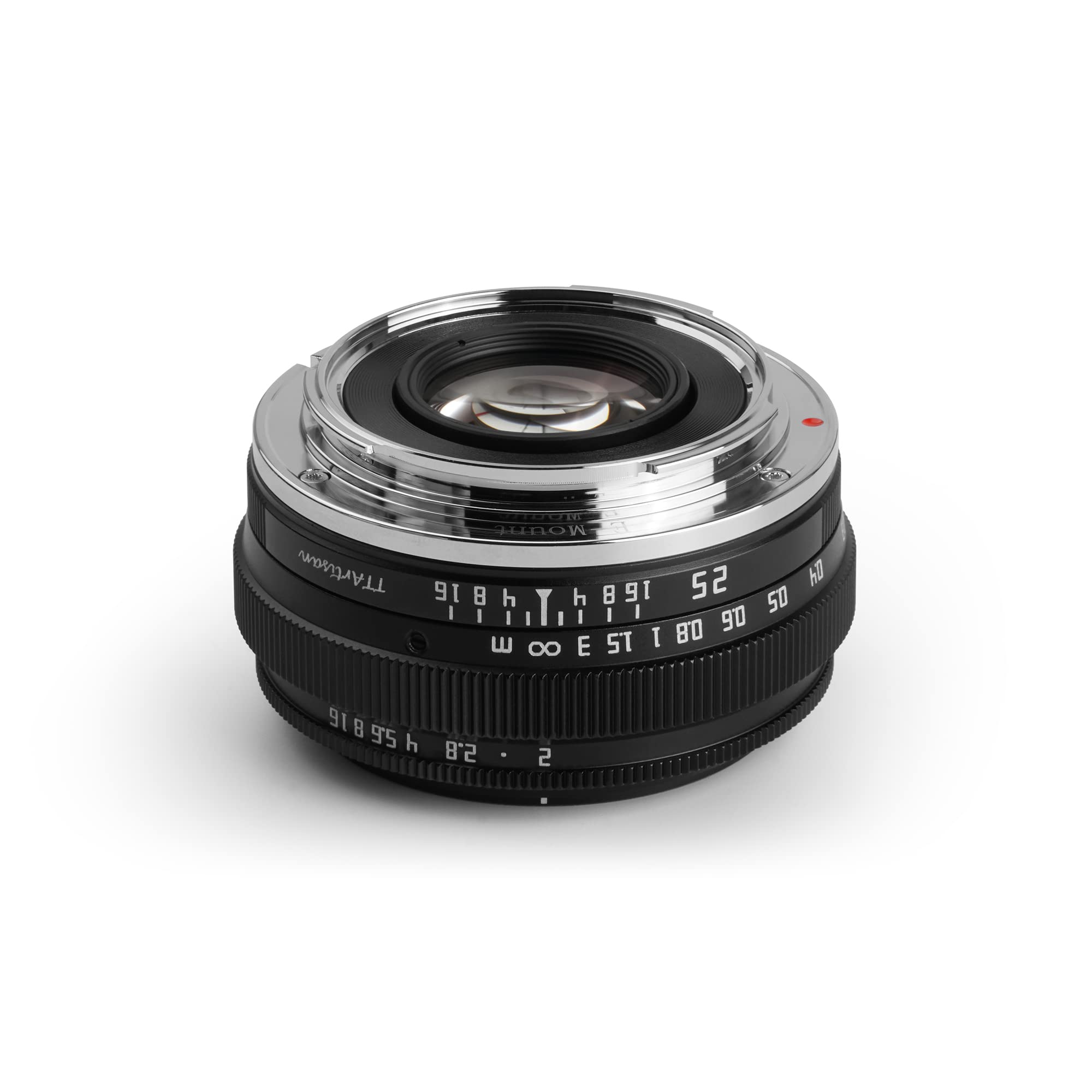 Ttartisan 25Mm F2 Aps C Manual Focus Mirrorless Camera Lens Compatiable With E Mount A5100 A6000 A6400 A6600 Nex 3 Nex 3N Nex 5T Net 5R Nex 5N Nex 7 A7Ii A7Rii A7Rv A7S A7C A9 A1
